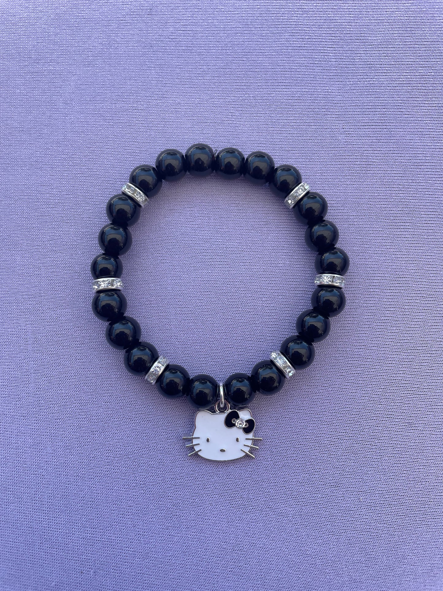 Black Hello Kitty Bracelet