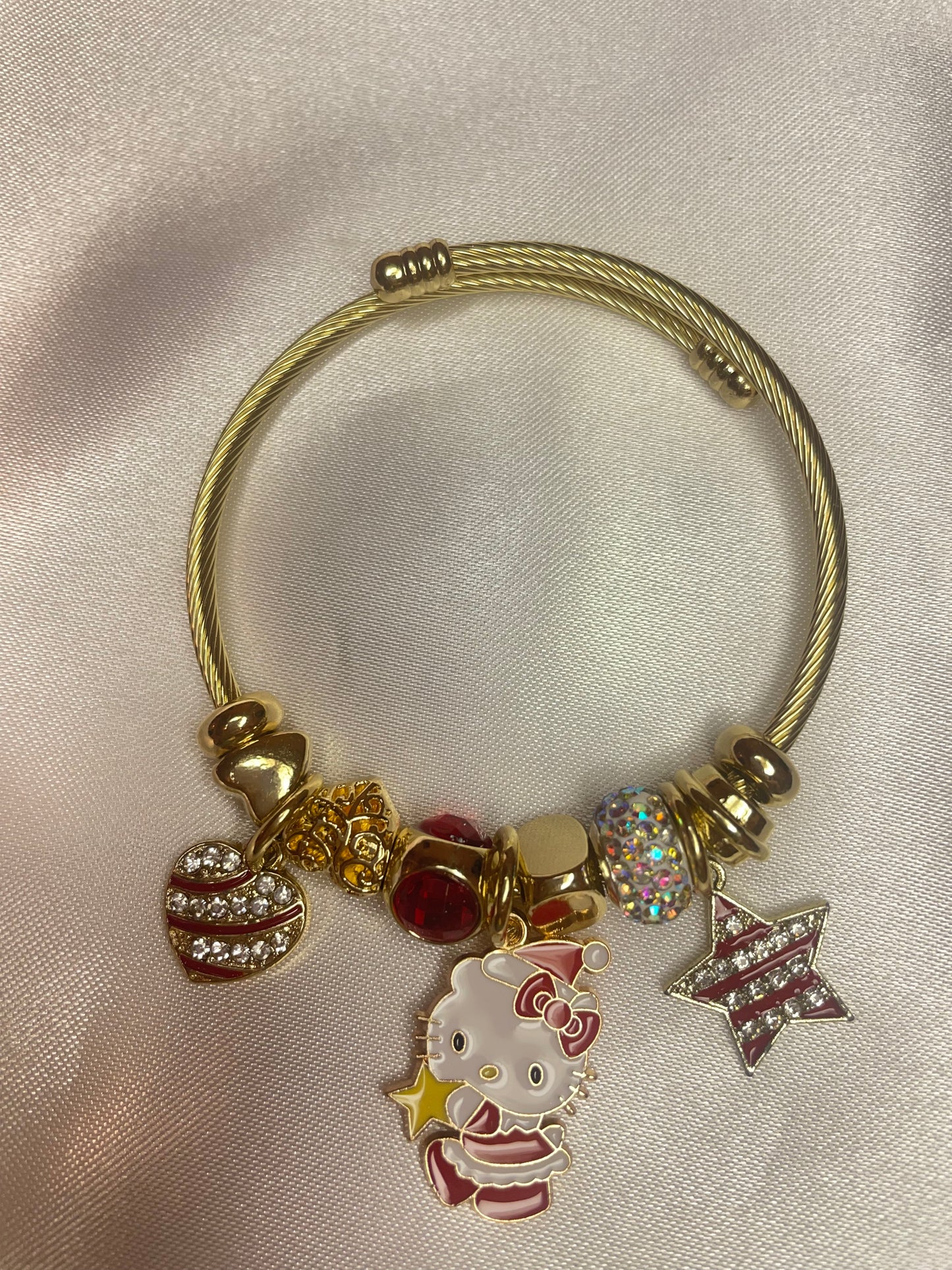 Christmas Hello Kitty Bracelet